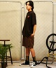 【 ムラサキスポーツ限定】LURKING CLASS ラーキングクラス メンズ 半袖 Tシャツ バックプリント 古着風 ダメージ加工 ST24STM23(DKSV-M)