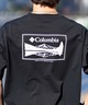 【ムラサキスポーツ限定】columbia コロンビア メンズ オーバーサイズ Tシャツ 半袖 UVケア バックプリント PM0941(010-M)