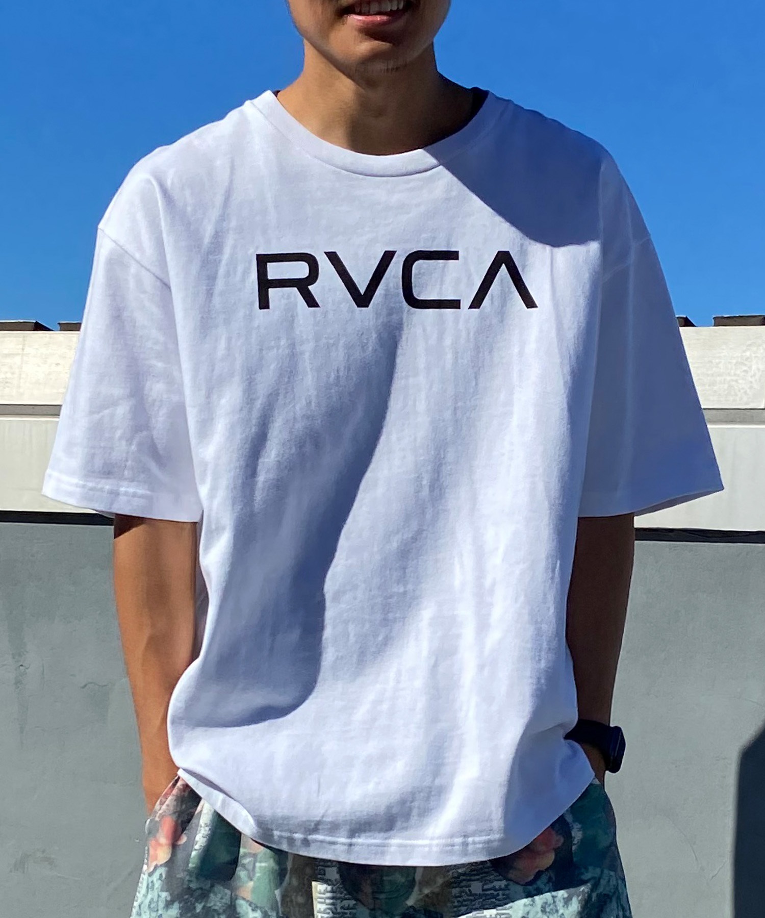 RVCA ルーカ BIG RVCA TEE メンズ 半袖 Tシャツ ロゴ シンプル