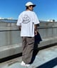 RVCA ルーカ メンズ 半袖 Tシャツ ポケT ポケット バックプリント オーバーサイズ 犬モチーフ ドッグ BE041-228(WHT-S)