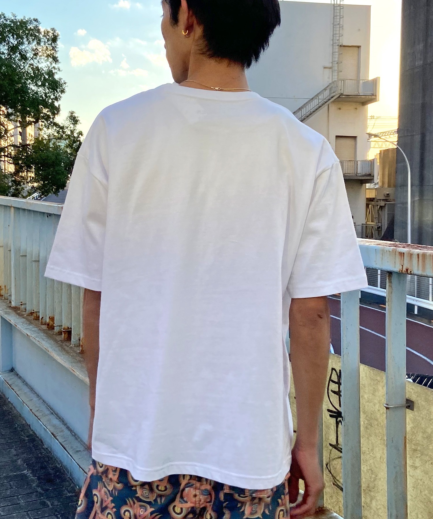 RVCA ルーカ メンズ 半袖 Tシャツ ポケT ポケット 無地 ワンポイント オーバーサイズ クルーネック BE041-230(WHT-S)