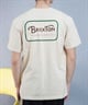 BRIXTON ブリクストン メンズ 半袖 Tシャツ バックプリント ブランドロゴ 17118(BLCRW-M)