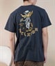 BRIXTON ブリクストン メンズ 半袖 Tシャツ バックプリント 古着風 17140(BKWOW-M)