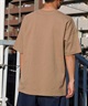 ELEMENT エレメント メンズ 半袖 Tシャツ タギング ロゴ プリント グラフィティ BE021-249(FBK-M)