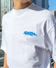 NEW ERA ニューエラ メンズ 半袖 Tシャツ バックプリント グラフィティ ホワイト 14121861(WHI-M)