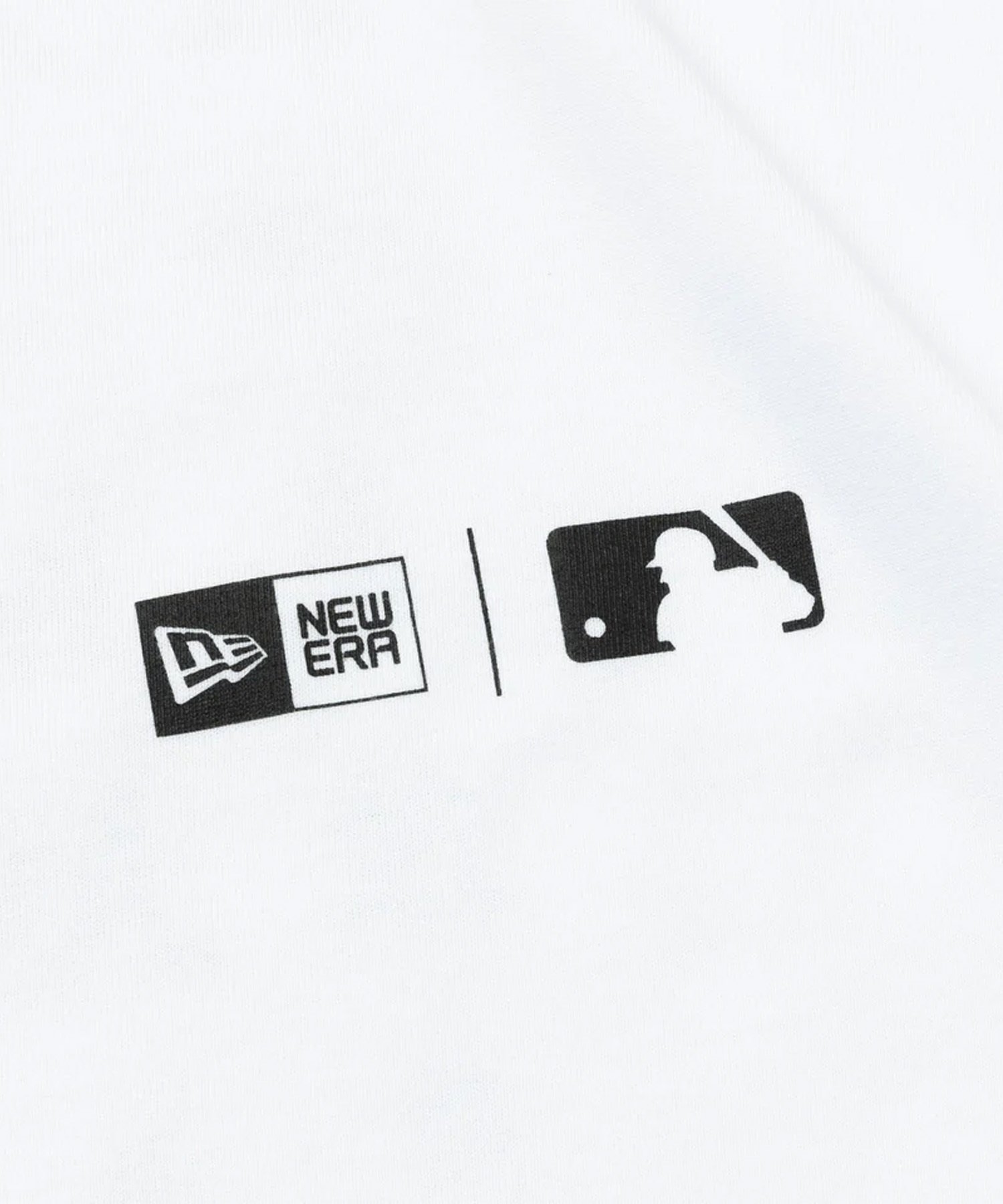 NEW ERAニューエラ メンズ 半袖 Tシャツ MLB チームロゴ バックプリント オーバーサイズ ホワイト 14121856(WHI-M)