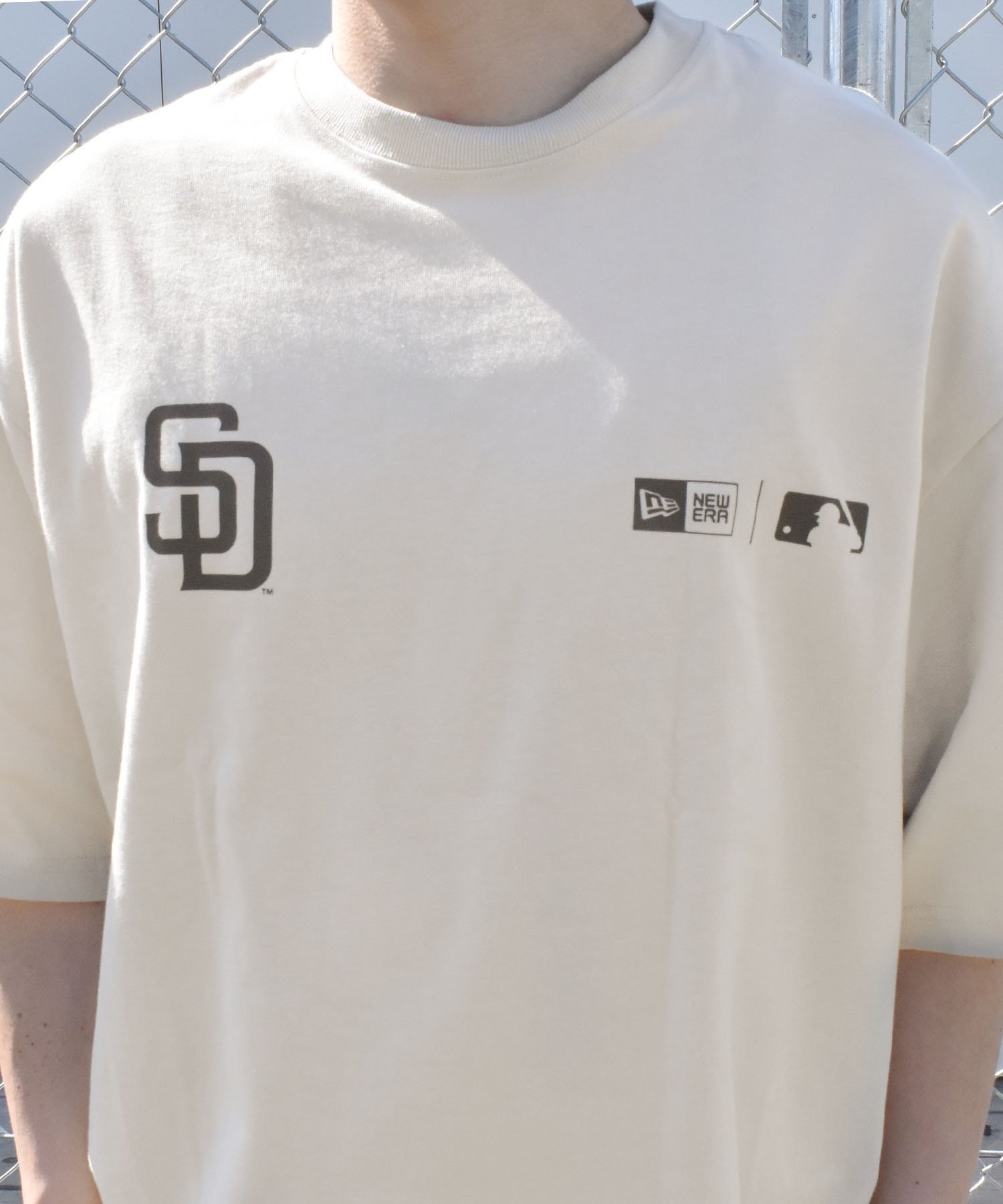 【ムラサキスポーツ限定】 NEW ERA ニューエラ SSOT メンズ 半袖 Tシャツ オーバーサイズ バックプリント MLB 14334727(STO-M)