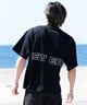 【ムラサキスポーツ限定】 NEW ERA ニューエラ メンズ 半袖 Tシャツ オーバーサイズ バックプリント 吸汗速乾 ブラック 14334738(BLK-M)