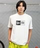 NEW ERA ニューエラ SS CT TEE BOX LOGO メンズ Tシャツ 半袖 ボックスロゴ 定番ロゴ 14121907(WHI-M)