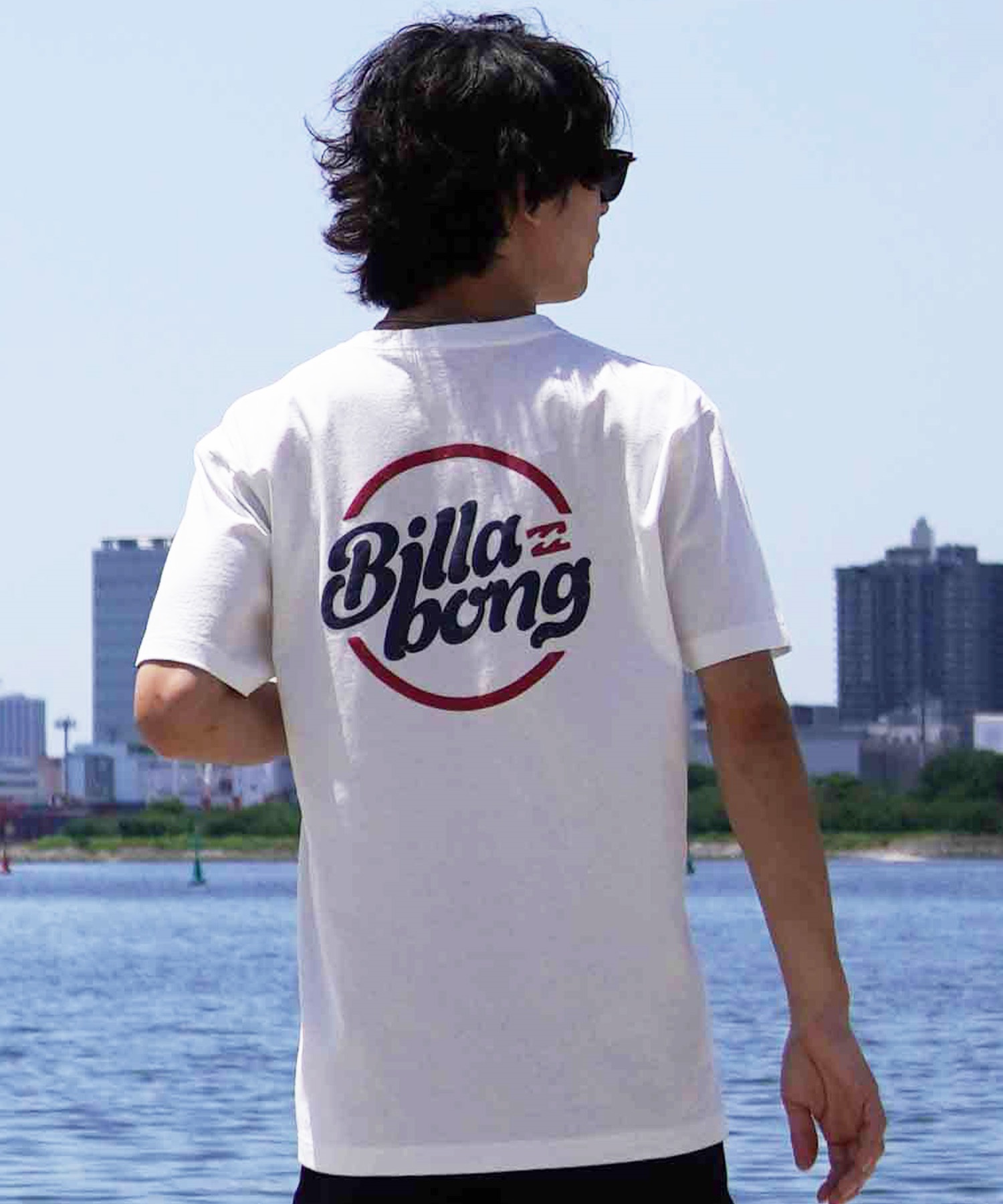 BILLABONG ビラボン 半袖 Tシャツ メンズ バックプリント レギュラーフィット GROOVY BE01A-205(LRD-S)