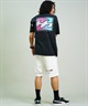 BILLABONG ビラボン 半袖 Tシャツ メンズ バックプリント オーバーフィット CRAYON WAVE BE01A-210(BLK-M)