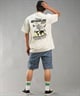 BILLABONG ビラボン 半袖 Tシャツ メンズ バックプリント オーバーフィット 速乾 FREQUENCY BE01A-216(LGR-M)