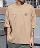 ELEMENT エレメント ROUND SS メンズ 半袖 Tシャツ バックプリント ビックシルエット 吸水速乾 BE02A-202(FBK-M)