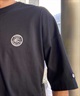 【クーポン対象】ELEMENT エレメント ROUND SS メンズ 半袖 Tシャツ バックプリント ビックシルエット 吸水速乾 BE02A-202(FBK-M)