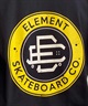 ELEMENT エレメント ROUND SS メンズ 半袖 Tシャツ バックプリント ビックシルエット 吸水速乾 BE02A-202(FBK-M)
