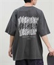 ELEMENT エレメント メンズ 半袖 Tシャツ バックプリント ビックシルエット BE02A-241(SBK-M)