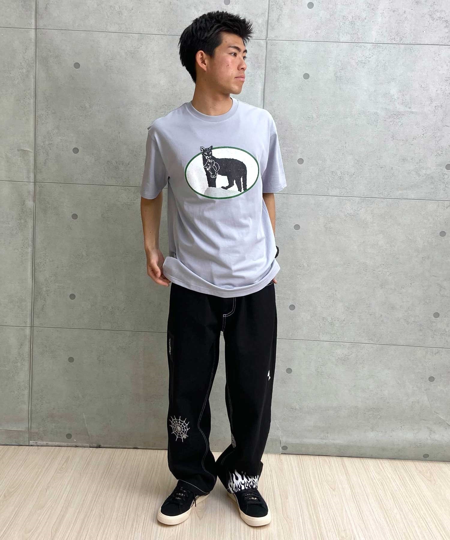 PUMA プーマ スケートボーディング スケートボード メンズ 半袖 Tシャツ 625696(02-M)