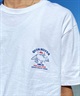 【クーポン対象】QUIKSILVER クイックシルバー メンズ Ｔシャツ 半袖 バックプリント クルーネック レギュラーフィット QST242002(WHT-M)