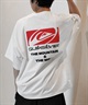 QUIKSILVER クイックシルバー 半袖 Tシャツ メンズ バックプリントTee オーバーサイズ QST242614M ムラサキスポーツ限定(WHT1-M)