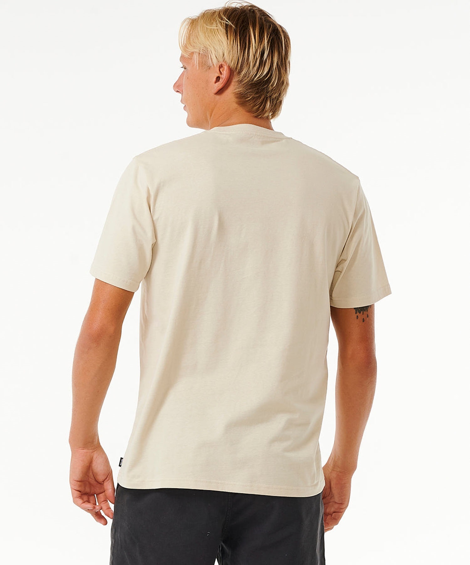 RIP CURL リップカール M RIP CURL PRO 24 LOGO TEE メンズ 半袖Tシャツ ワンポイント 0FDMTE(WT-M)