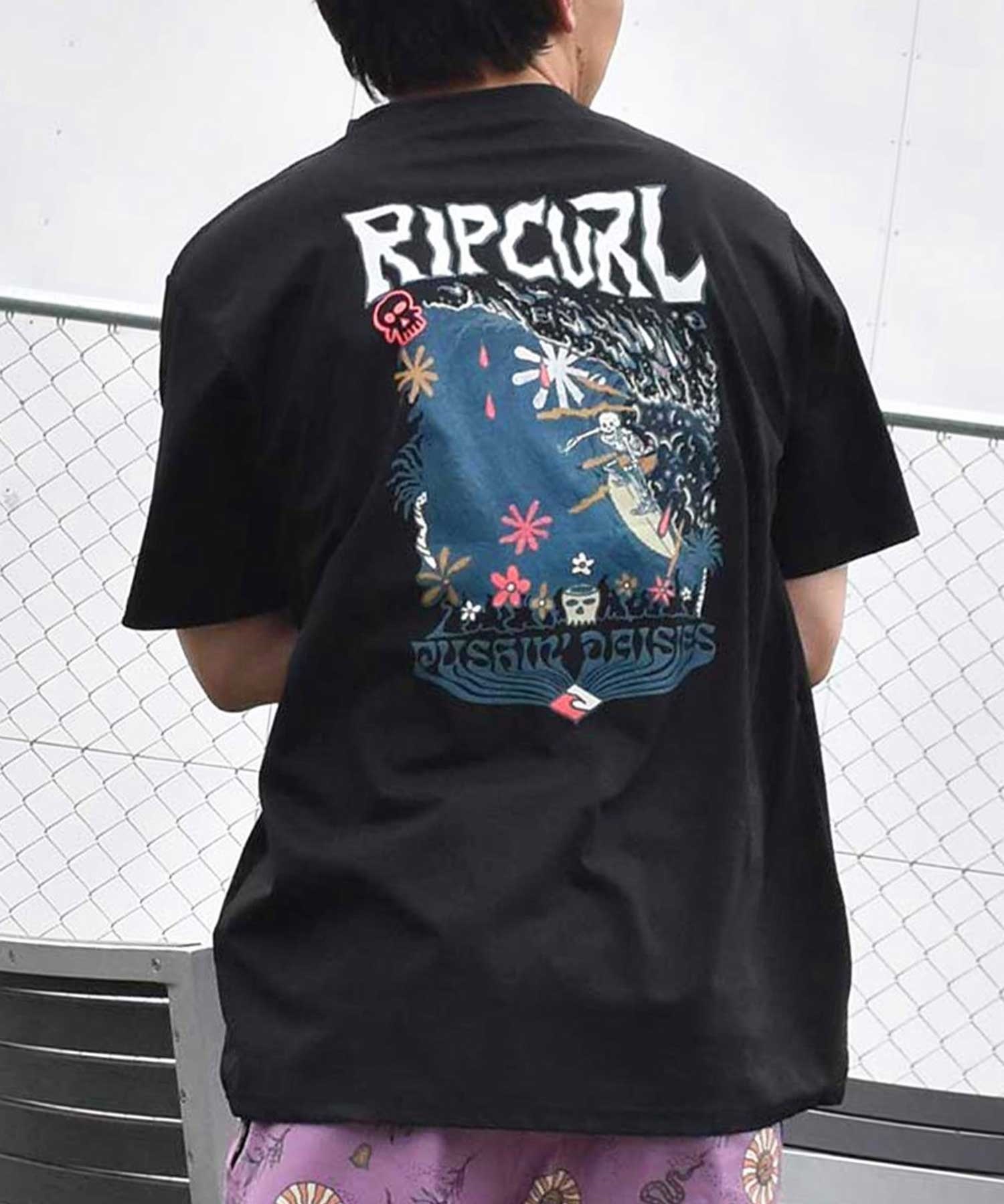 RIP CURL リップカール メンズ 半袖 Tシャツ コットンTee バックプリント O01-201 ムラサキスポーツ限定(WT-M)