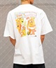 【ムラサキスポーツ限定】 TOY MACHINE トイマシーン メンズ 半袖 Tシャツ バックプリント MTMSEST12(WHITE-M)