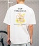 TOY MACHINE トイマシーン 半袖Tシャツ バックプリント MTMSEST9 ムラサキスポーツ限定(WHITE-M)