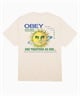 OBEY オベイ メンズ 半袖 Tシャツ バックプリント リラックスシルエット コットン OBEY TOGETHER AS ONE 166913759(SGO-M)