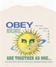 OBEY オベイ メンズ 半袖 Tシャツ バックプリント リラックスシルエット コットン OBEY TOGETHER AS ONE 166913759(SGO-M)