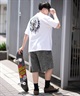 SANTACRUZ サンタクルーズ 半袖 Tシャツ メンズ バックプリント Tagged Speed Wheels S S Tee 502242404 ムラサキスポーツ限定(WHITE-M)