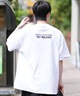 TOY MACHINE トイマシーン メンズ Tシャツ 半袖 ビッグシルエット バックプリント MTMSEST28 ムラサキスポーツ限定(WHITE-M)