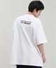 TOY MACHINE トイマシーン メンズ Tシャツ 半袖 ビッグシルエット バックプリント MTMSEST29 ムラサキスポーツ限定(WHITE-M)