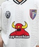 TOY MACHINE トイマシーン メンズ ゲームシャツ Tシャツ 半袖 フロントプリント オーバーサイズ ユニセックス MTMSEST32 ムラサキスポーツ限定(WHITE-M)