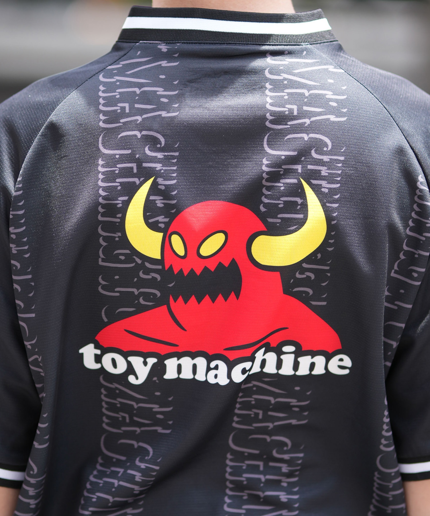 TOY MACHINE トイマシーン メンズ ゲームシャツ Tシャツ 半袖 フロントプリント オーバーサイズ ユニセックス MTMSEST32 ムラサキスポーツ限定(WHITE-M)