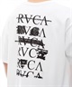 RVCA ルーカ メンズ 半袖 Tシャツ コットンTee バックプリント オーバーサイズ BE04A-231(WHT-S)