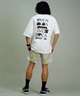 RVCA ルーカ メンズ 半袖 Tシャツ コットンTee バックプリント オーバーサイズ BE04A-231(WHT-S)