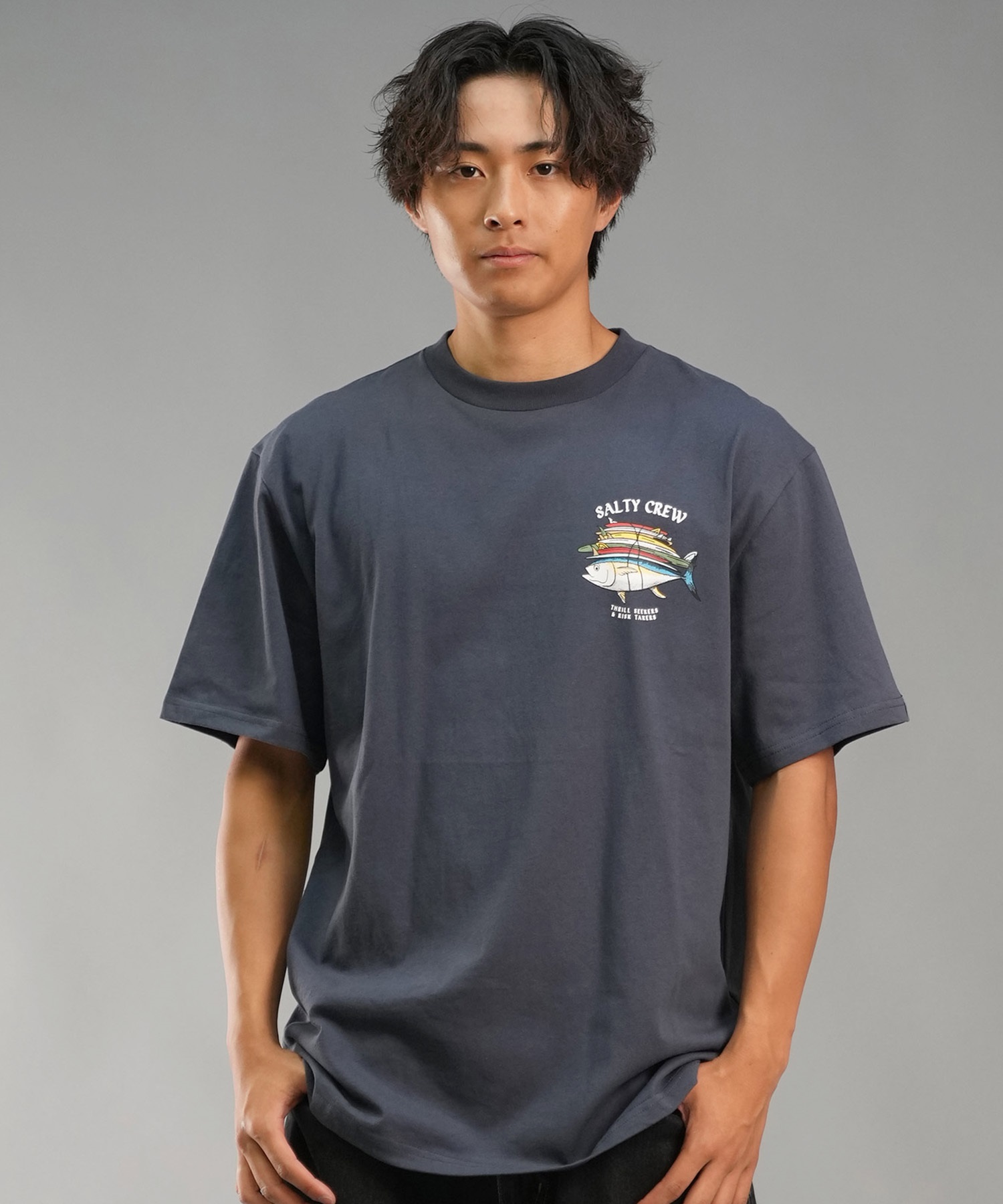 SALTY CREW ソルティークルー メンズ Tシャツ 半袖 バックプリント オーバーサイズ JAPAN LTD 54-231  ショートスリーブ｜ムラサキスポーツオンラインストア 通販