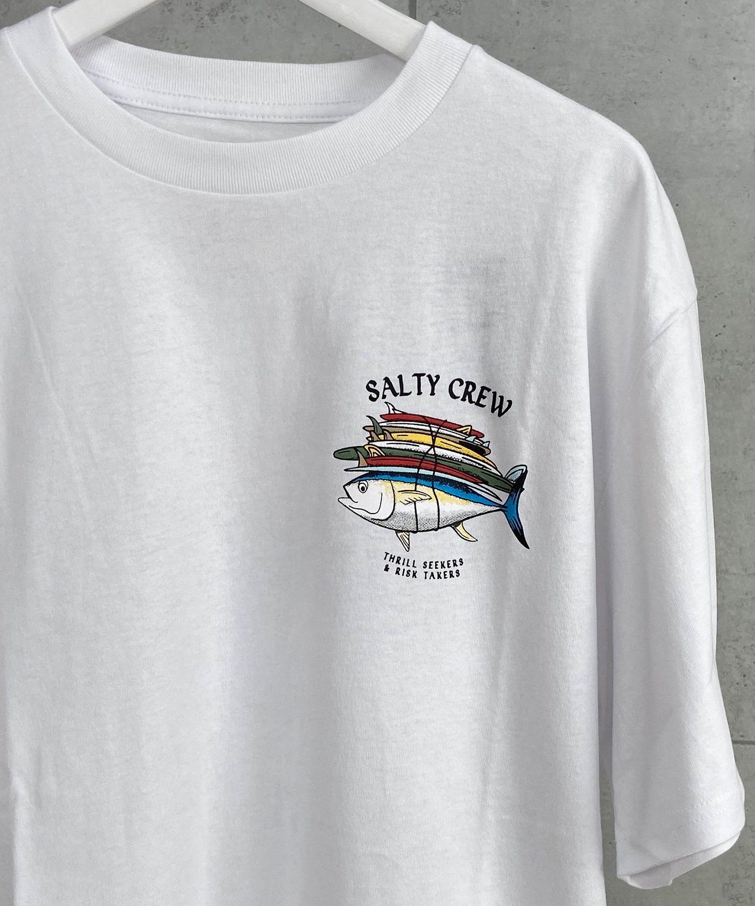 SALTY CREW ソルティークルー メンズ Tシャツ 半袖 バックプリント オーバーサイズ JAPAN LTD 54-231(HBL-M)