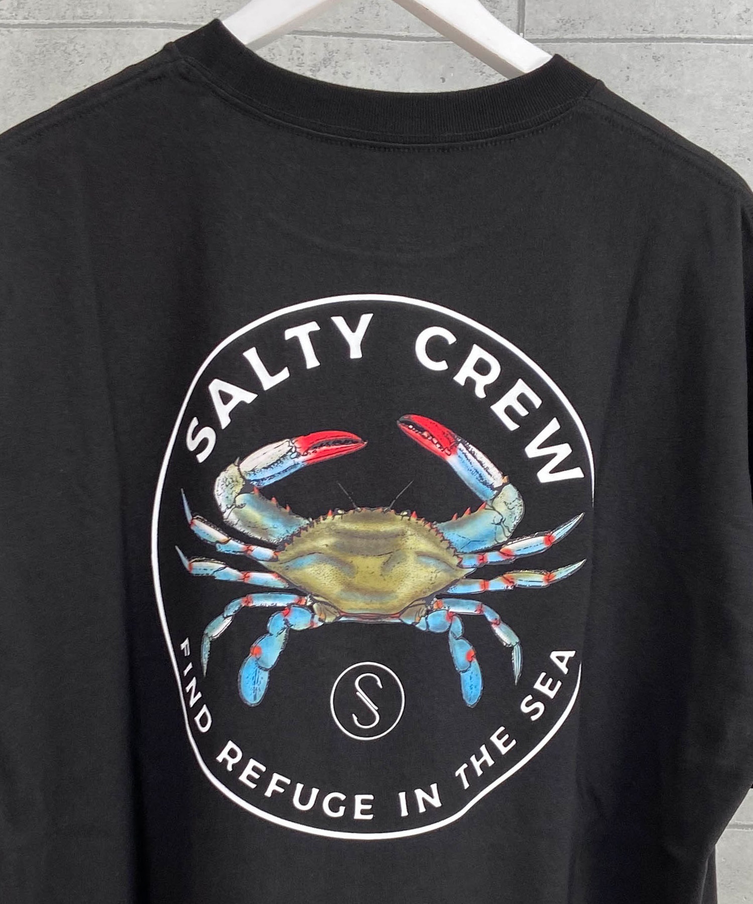 SALTY CREW ソルティークルー メンズ Tシャツ 半袖 バックプリント オーバーサイズ JAPAN LTD 54-232(WHT-M)