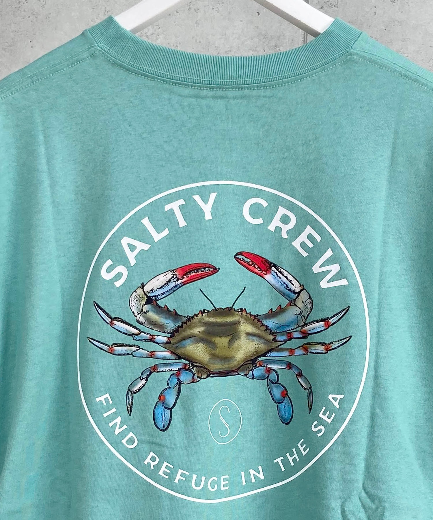 SALTY CREW ソルティークルー メンズ Tシャツ 半袖 バックプリント オーバーサイズ JAPAN LTD 54-232(GRN-M)