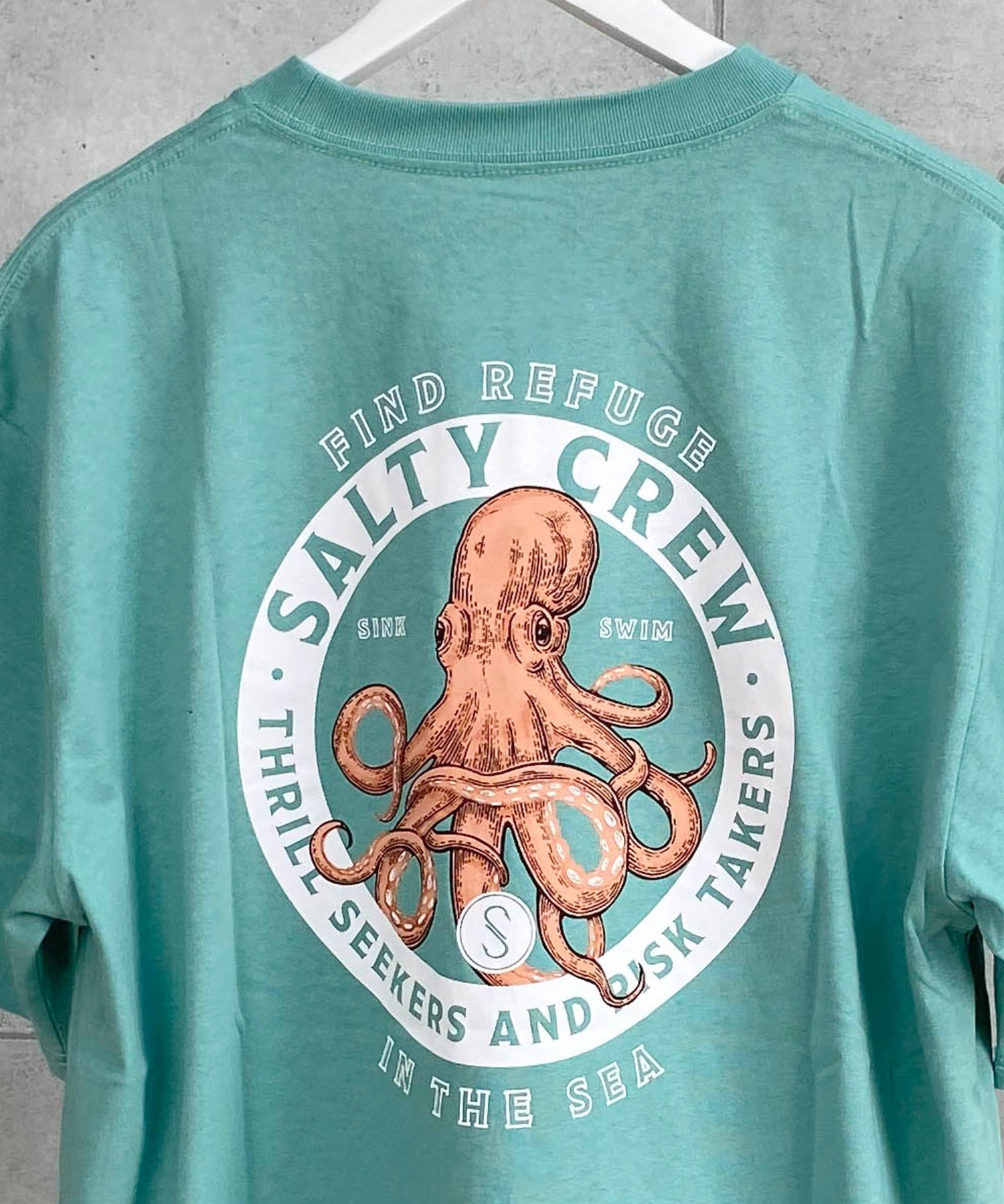 SALTY CREW ソルティークルー メンズ Tシャツ 半袖 バックプリント オーバーサイズ JAPAN LTD 54-233(HBL-M)