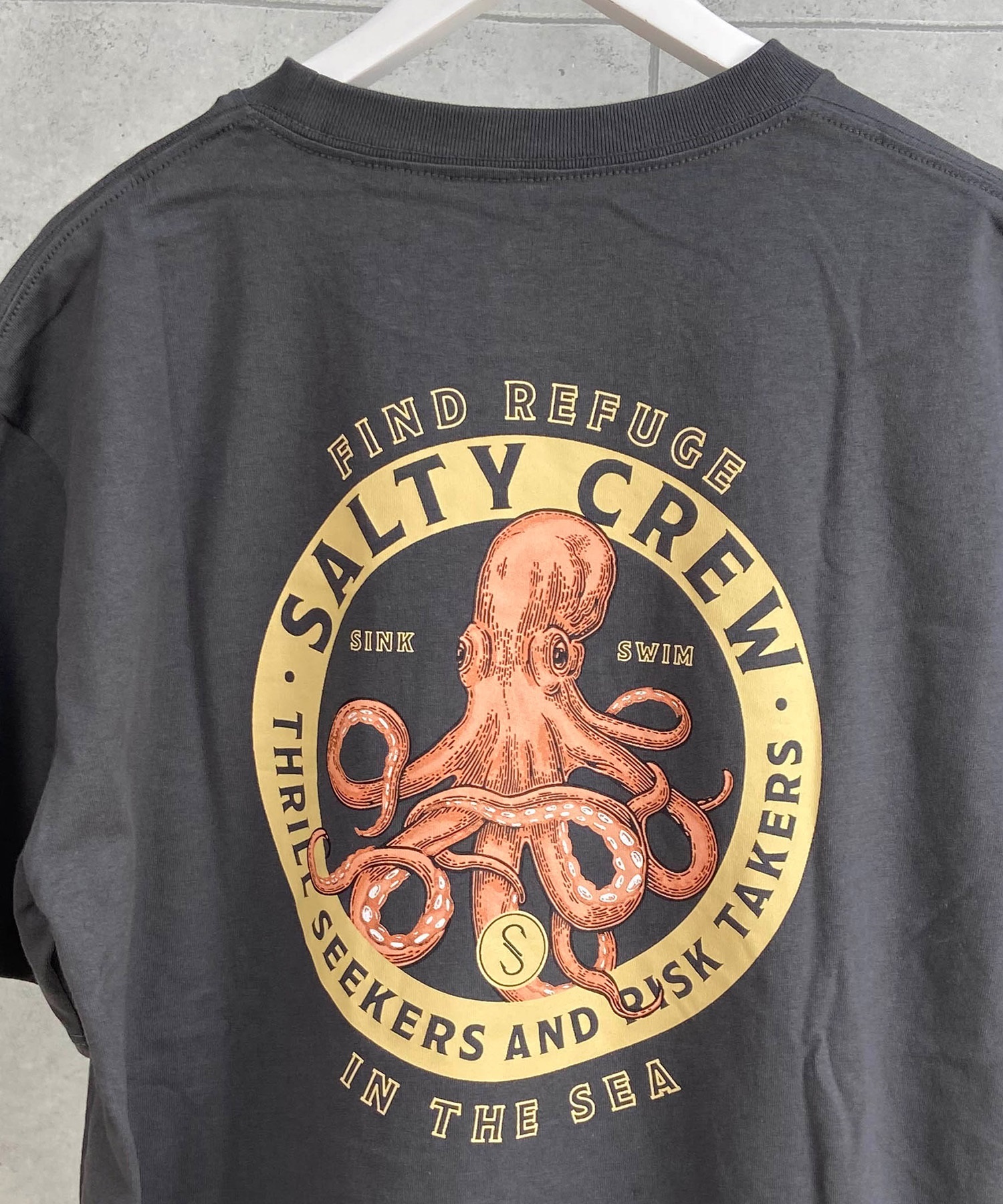 SALTY CREW ソルティークルー メンズ Tシャツ 半袖 バックプリント オーバーサイズ JAPAN LTD 54-233(HBL-M)