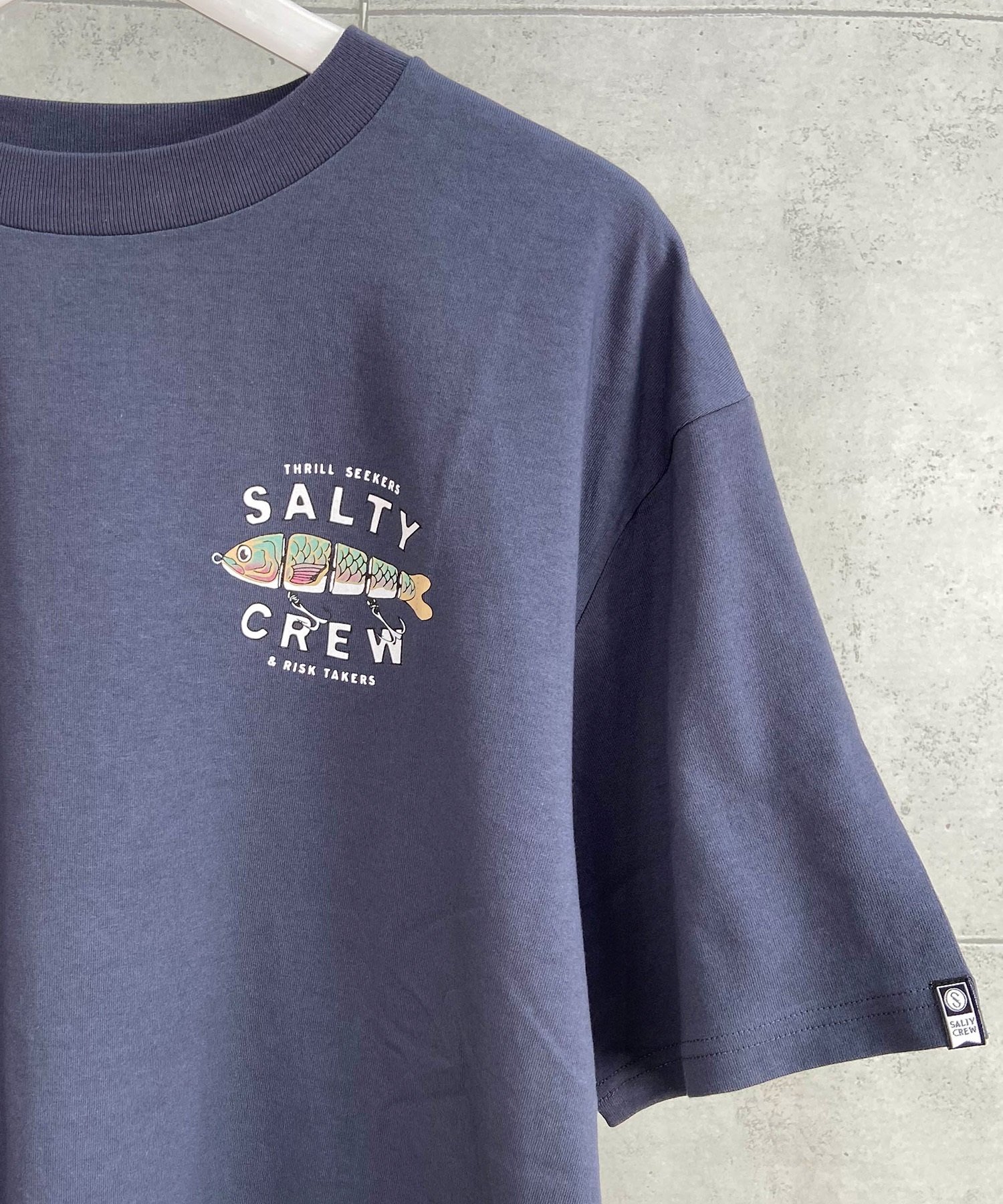 SALTY CREW ソルティークルー メンズ Tシャツ 半袖 バックプリント オーバーサイズ JAPAN LTD 54-234(WHT-M)