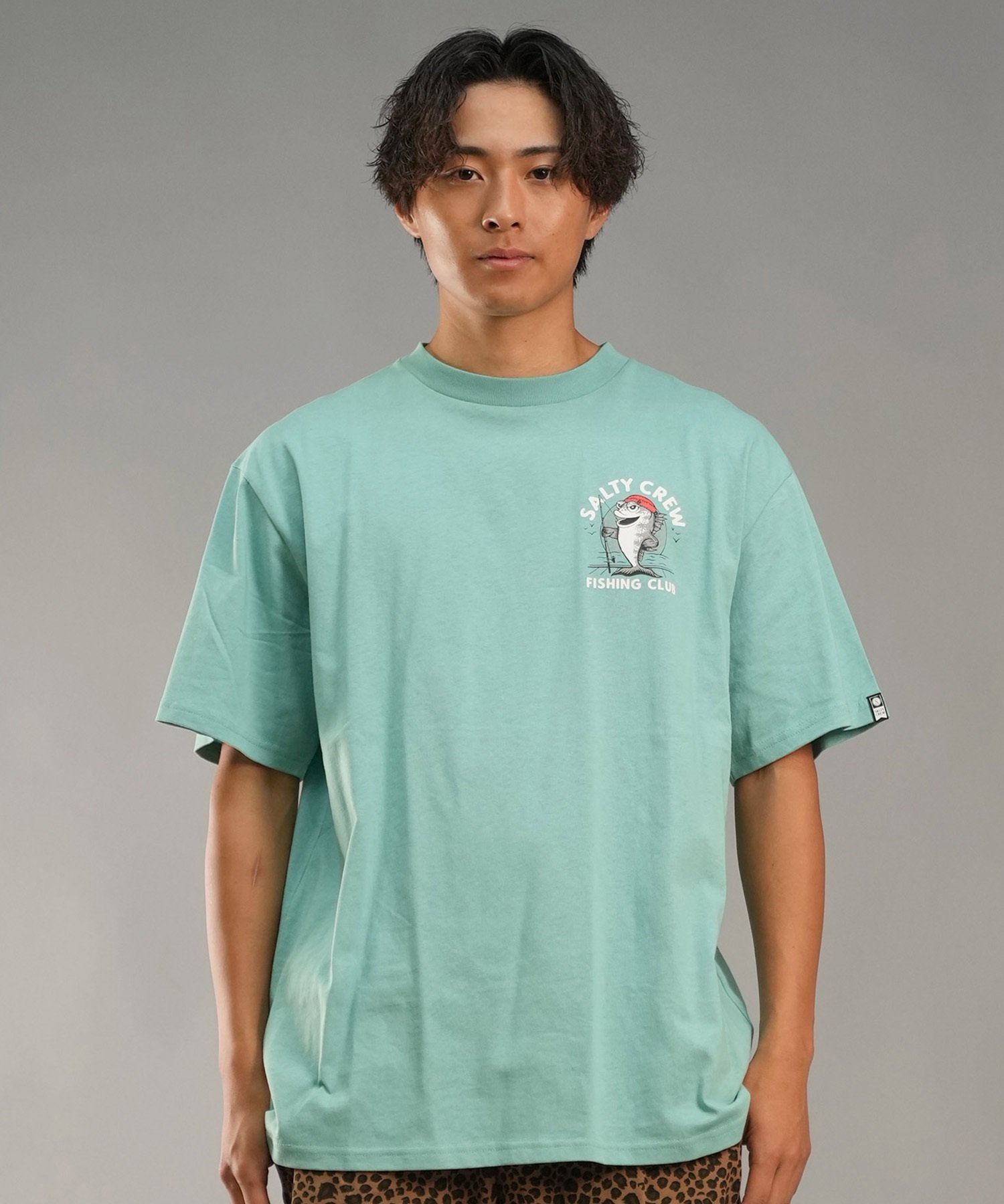 SALTY CREW ソルティークルー メンズ Tシャツ 半袖 バックプリント オーバーサイズ JAPAN LTD 54-235(WHT-M)