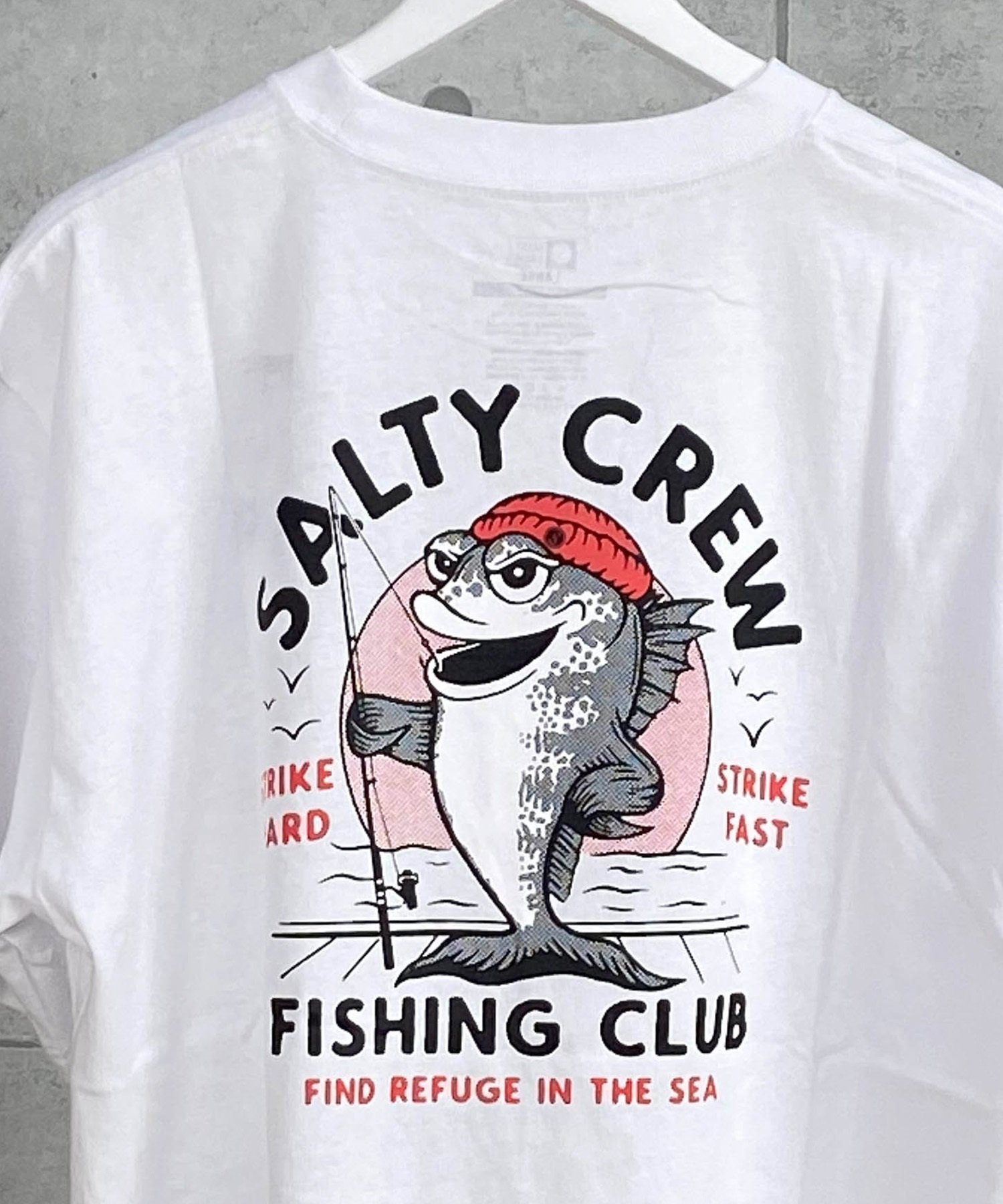 SALTY CREW ソルティークルー メンズ Tシャツ 半袖 バックプリント オーバーサイズ JAPAN LTD 54-235(WHT-M)