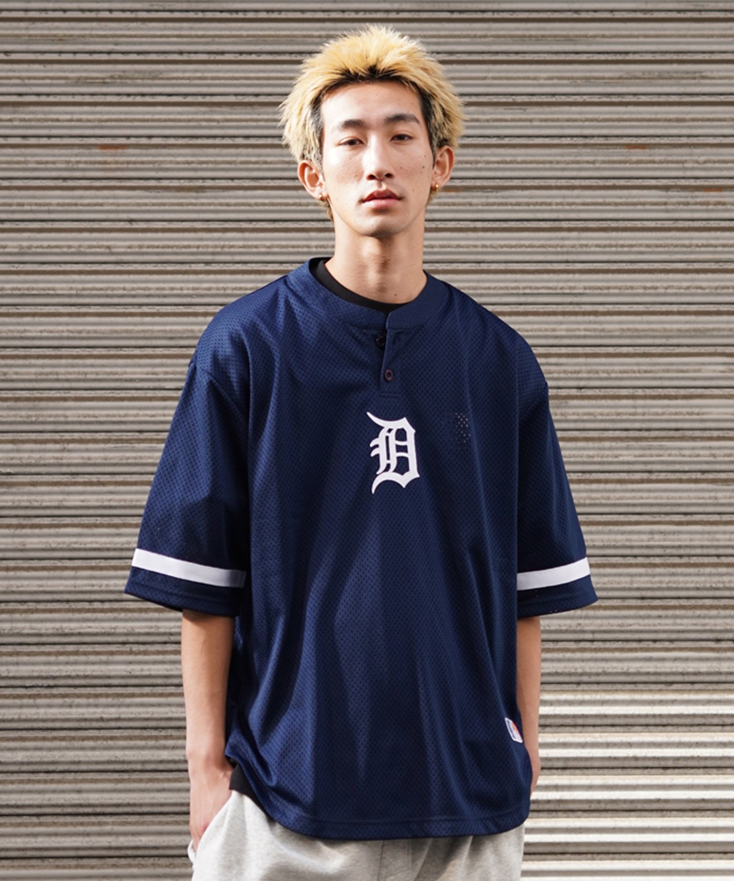 Fanatics ファナティクス メンズ 半袖 Tシャツ ゲームシャツ メッシュ MLB デトロイト・タイガース ML2124SS0001  ムラサキスポーツ限定 ショートスリーブ｜ムラサキスポーツオンラインストア 通販