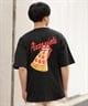 PIZZANISTA ピッザニスタ 半袖 Tシャツ メンズ ユニセックス カスレプリント PNTM242-03 ムラサキスポーツ限定(WT-M)