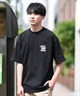 PIZZANISTA ピッザニスタ 半袖 Tシャツ メンズ ユニセックス オーバーサイズ PNTM242-05 ムラサキスポーツ限定(WT-M)