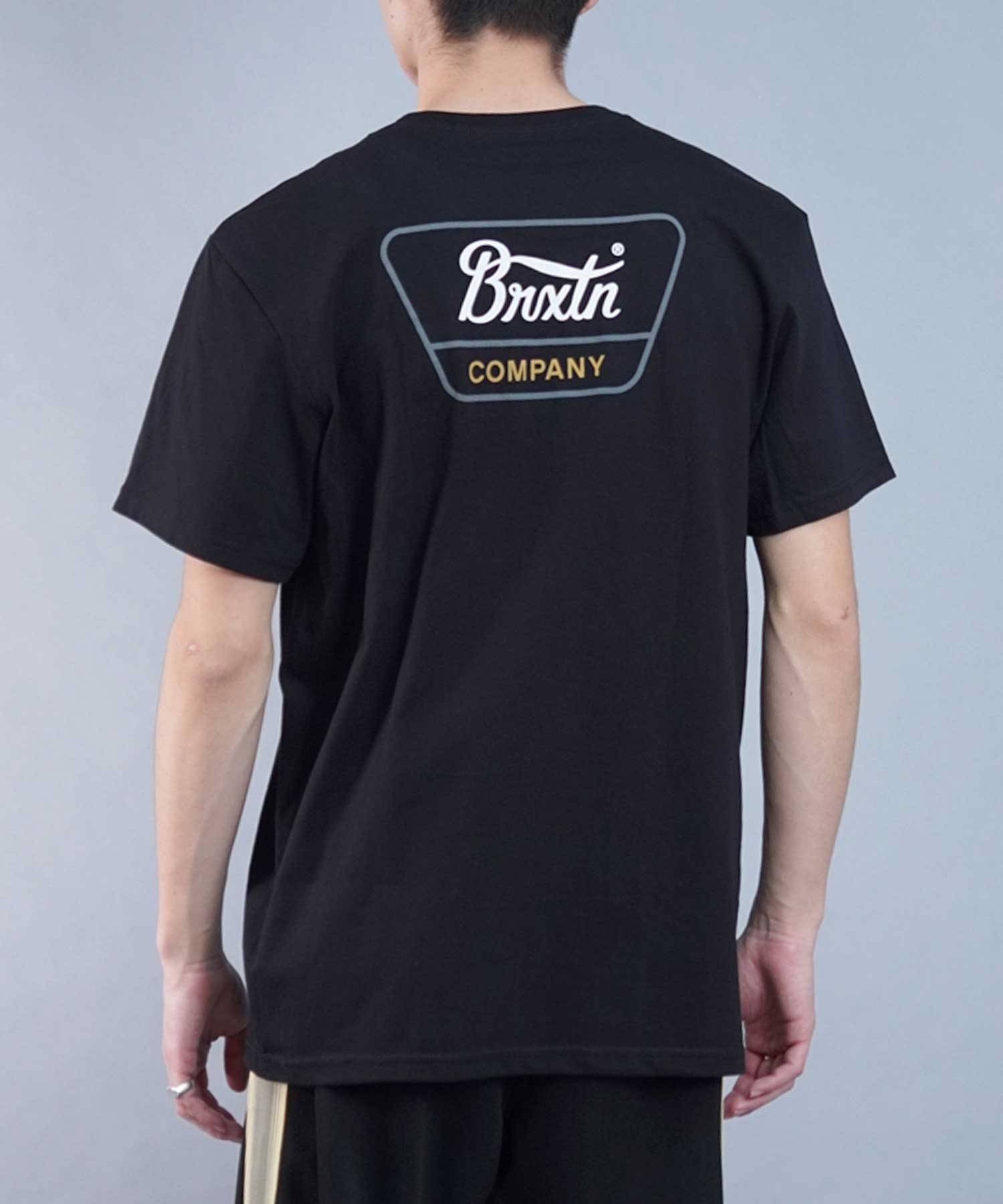BRIXTON ブリクストン メンズ 半袖 Tシャツ オーバーサイズ バック ...