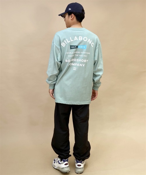 BILLABONG/ビラボン 長袖 Tシャツ ロンT バックプリント オーバー